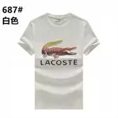 best lacoste t-shirt cheap t-shirt  lacoste sport respirant imprime crocodile 3d white
